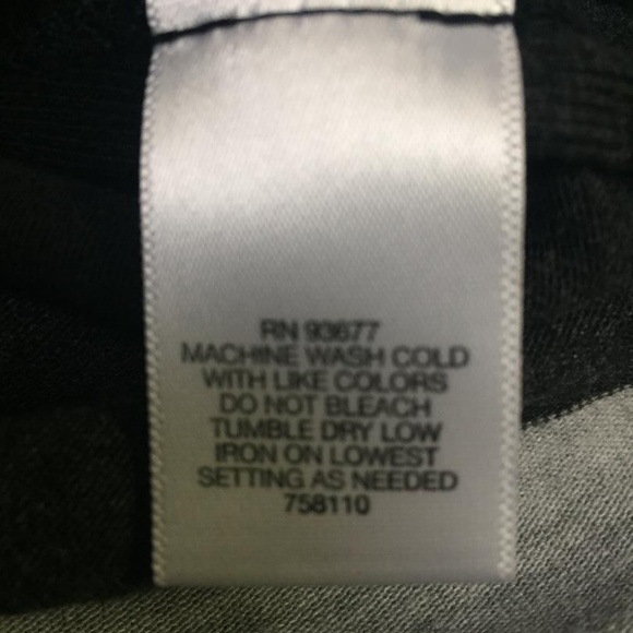 Liz Claiborne Crew Neck Striped Top - Picture 3 of 4